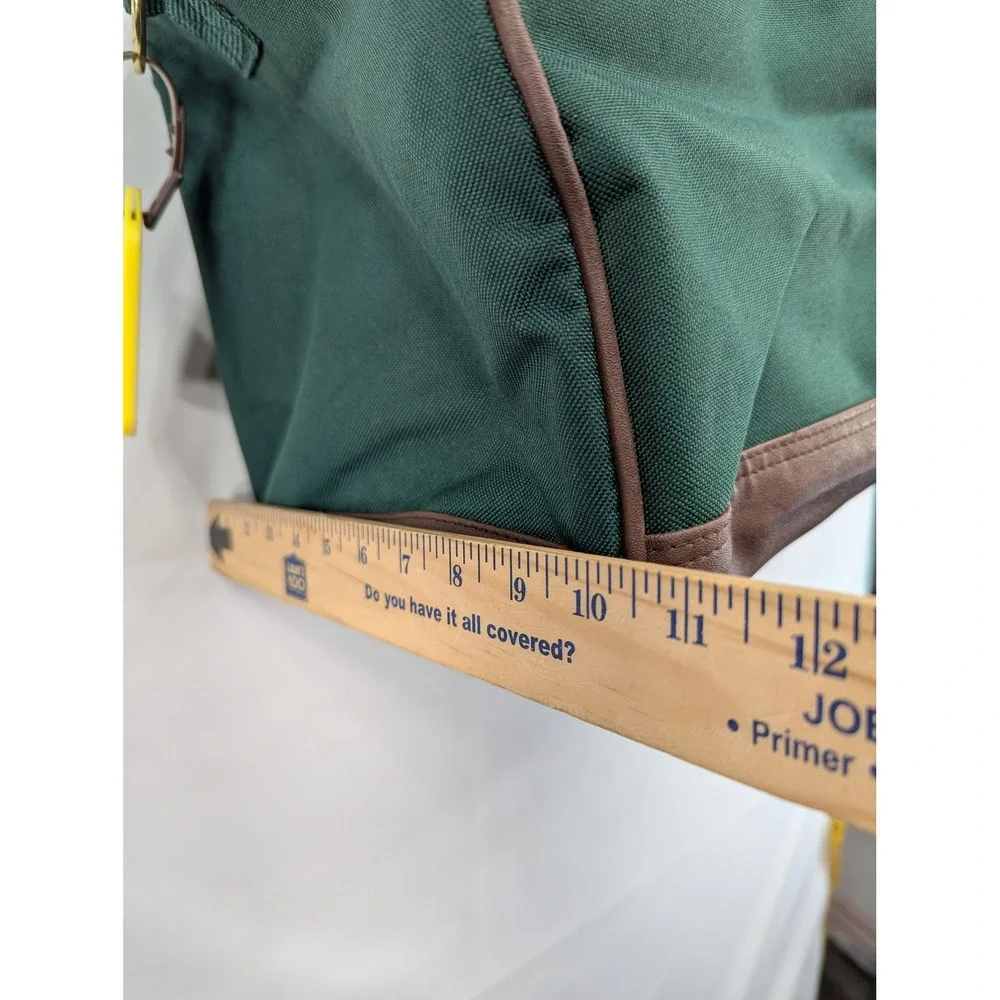 Abercrombie &‎ Kent Green Canvas Duffle Bag Travel Luggage Carry On
